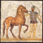 A charioteer of FACTIO VENETA.